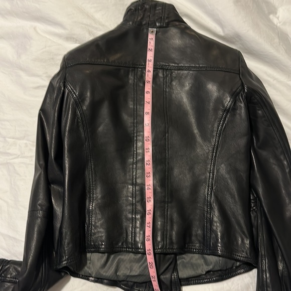 Daniel Leather Moto Jacket - Picture 8 of 10